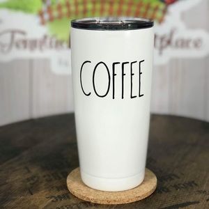 COFFEE 20 oz tumbler. Rae Dunn Inspired
